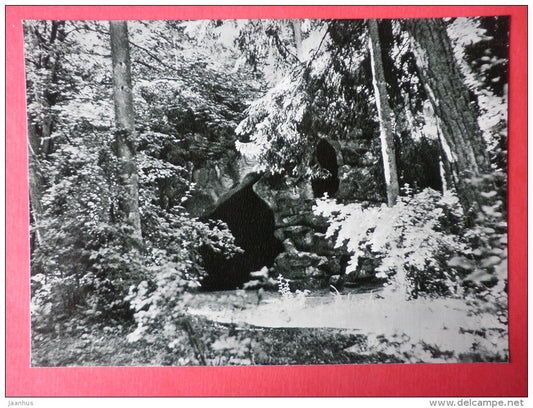 Near Birute Hill - cave - Palanga - 1966 - Lithuania USSR - unused - JH Postcards