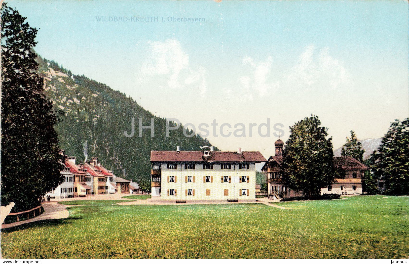 Wildbad Kreuth i Oberbayern - 8869 - old postcard - Germany - unused - JH Postcards