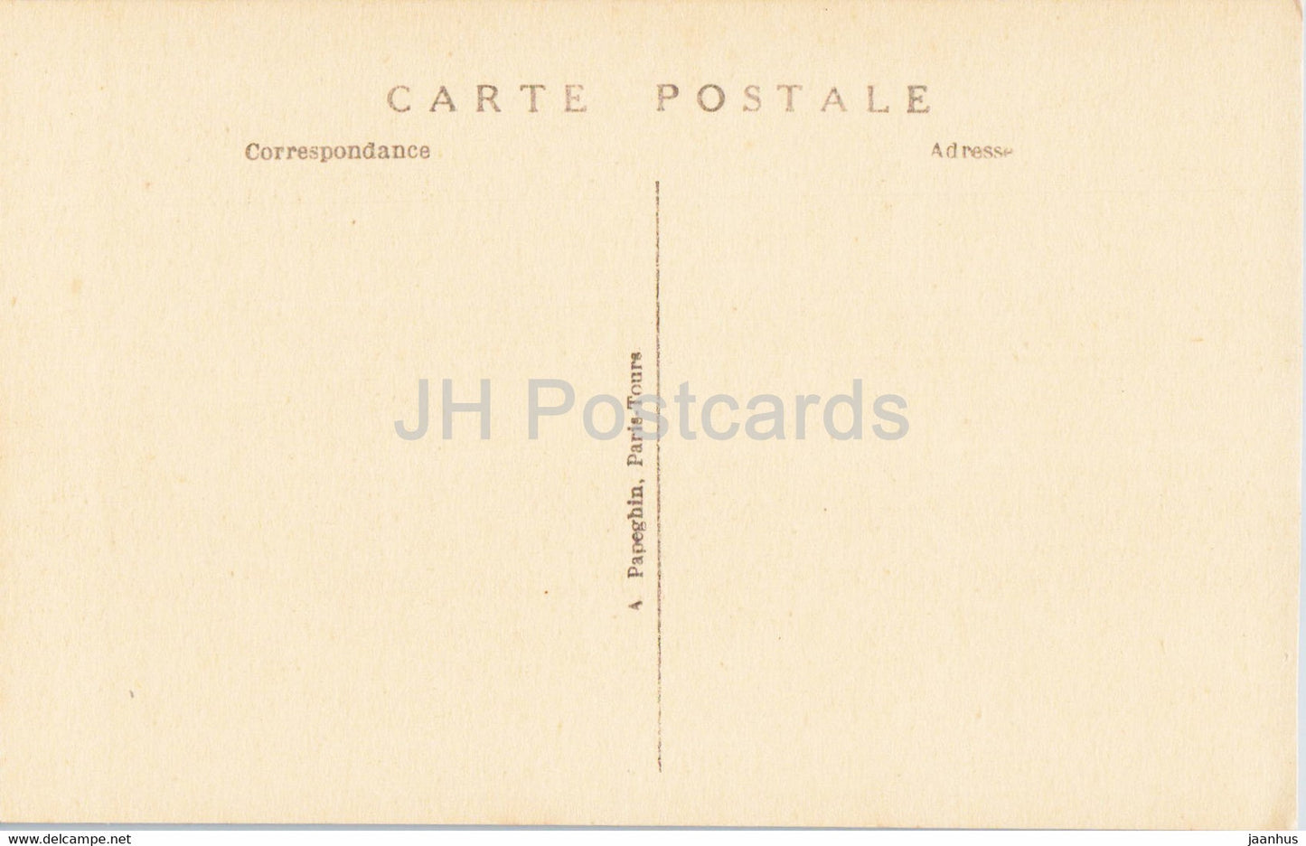 Versailles – Palais du Grand Trianon – La Chambre de Napoleon I – 60 – Schlafzimmer – alte Postkarte – Frankreich – unbenutzt