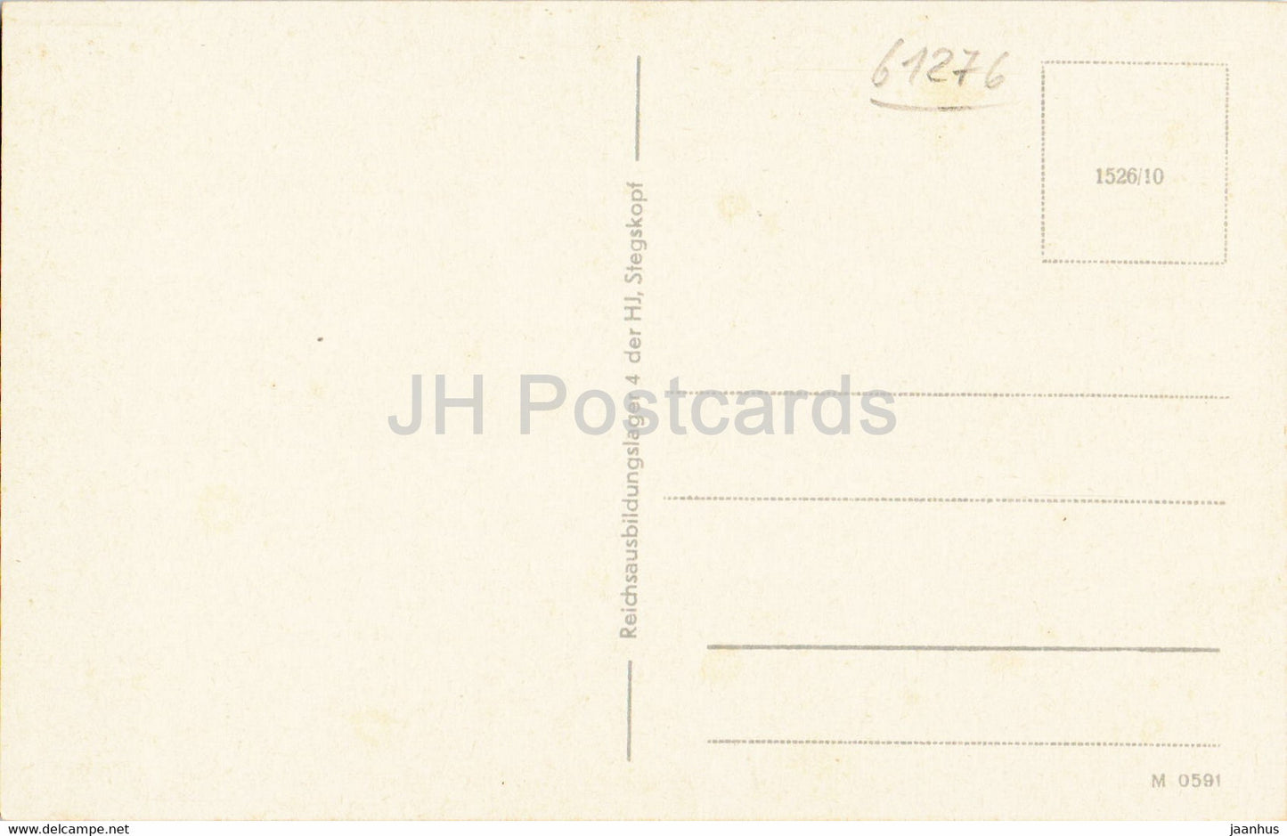 Blick zum Stegskopf nach Emmerzhausen - carte postale ancienne - Allemagne - inutilisée