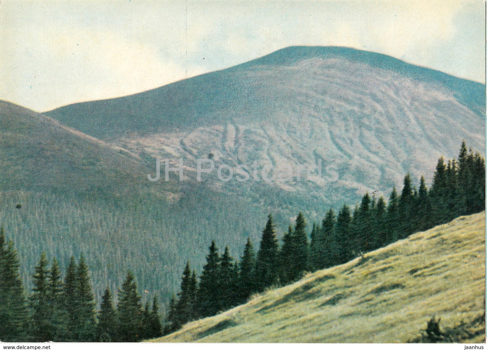 Goverla mountain - Hoverla - Transcarpathia - Zakarpattia - 1970 - Ukraine USSR - unused - JH Postcards