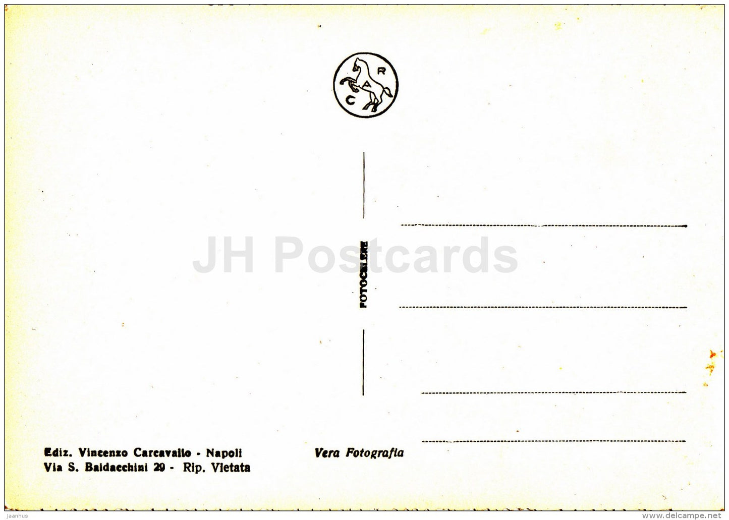 Capri - Faraglioni - sailing boat - Italy - Italia - unused - JH Postcards