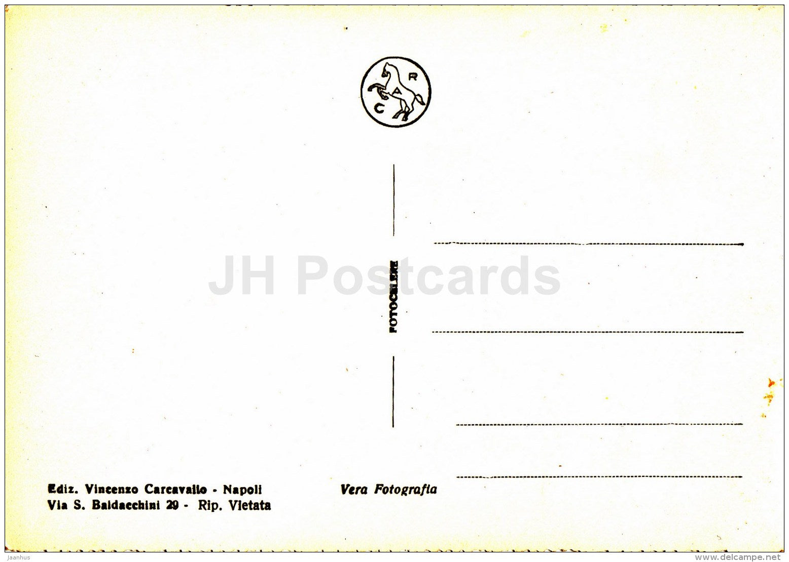 Capri - Faraglioni - sailing boat - Italy - Italia - unused - JH Postcards