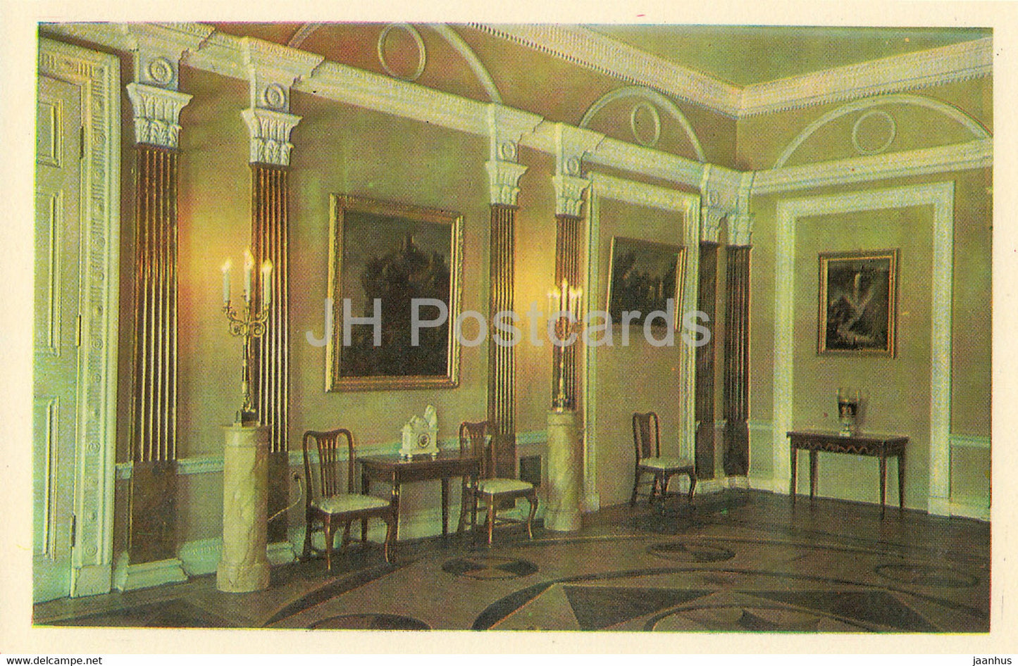Town of Pushkin - Great (Yekaterinsky) Palace - Waiters quarters - 1971 - Russia USSR - unused - JH Postcards