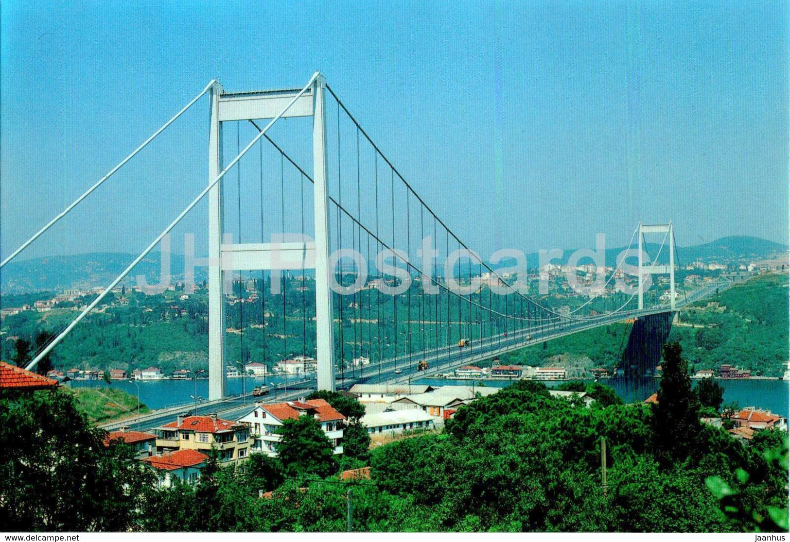 Fatih S M Koprusu - bridge - 34-48 - Turkey - unused - JH Postcards