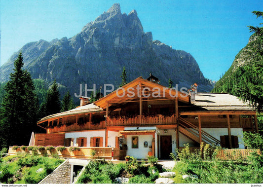Dolomiti - Rifugio Fondo Valle 1548 m - Talschlusshutte Fischleinboden - Italy - unused - JH Postcards