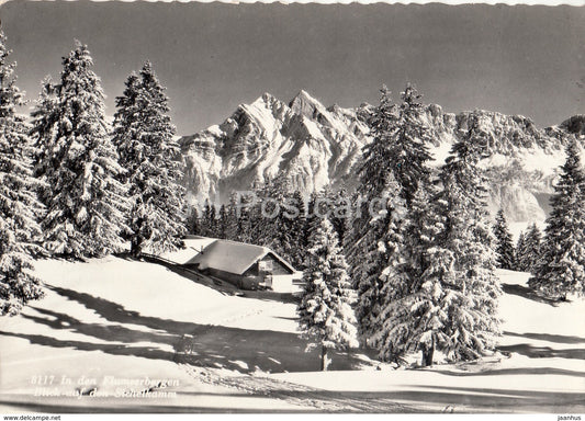 In den Flumserbergen - Blick auf den Sichelkamm - 8117 - Switzerland - 1968 - used - JH Postcards
