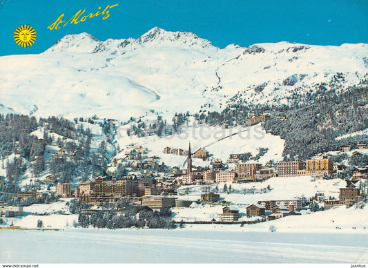 St. Moritz 1850 m - 31 - 1983 - Switzerland - used - JH Postcards