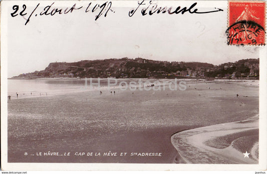 Le Havre - Le Cap de la Heve et Ste Adresse - 8 - old postcard - France - used - JH Postcards