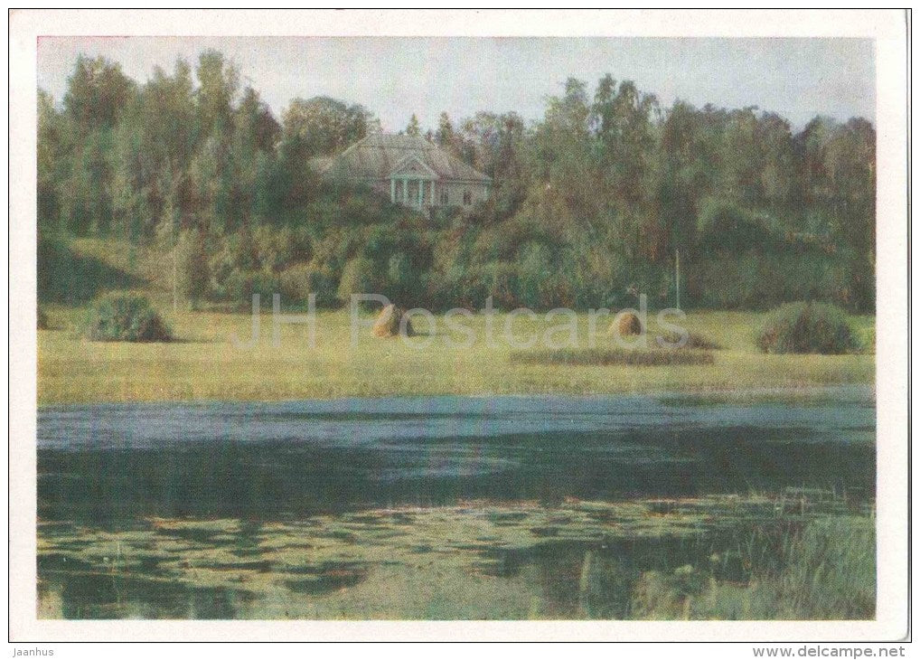House Museum of russian poet A. Pushkin - Mikhailovskoe - Pushkin - 1963 - Russia USSR - unused - JH Postcards