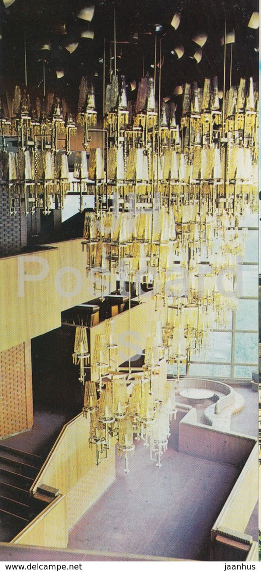 Vilnius - Foyer in the State Academic Opera and Ballet Theatre - 1978 - Lithuania USSR - unused - JH Postcards
