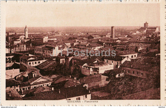 Ravenna - Panorama - 62347 - old postcard - Italy - unused - JH Postcards