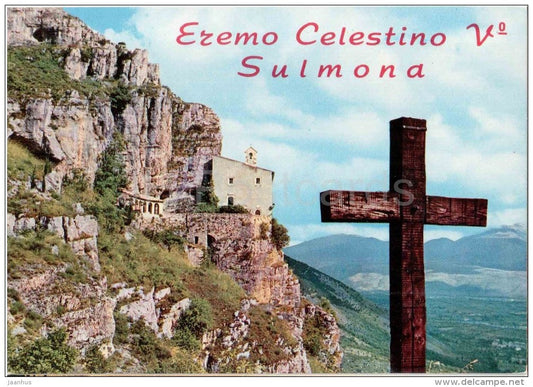 Eremo di Celestino V - Sulmona - Abruzzo - 4 - Italia - Italy - unused - JH Postcards