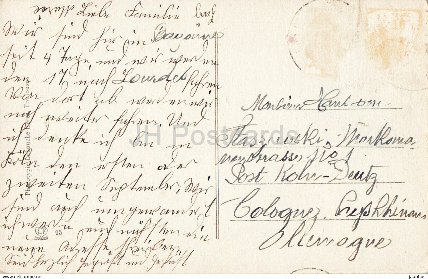 Bayonne - Le Pont Saint Esprit - bridge - 1525 - old postcard - France - used