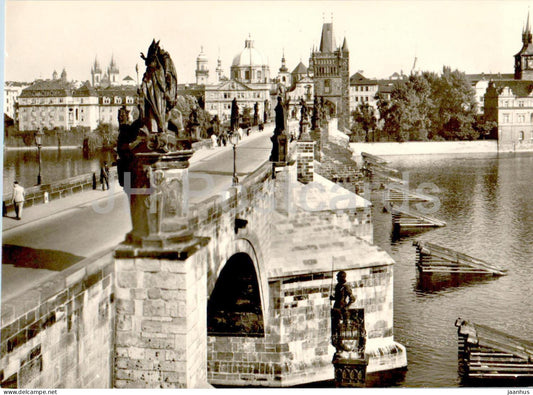 Praha - Prague - Karluv Most - Charles Bridge - F 10-51318 - Czech Republic - Czechoslovakia - unused - JH Postcards