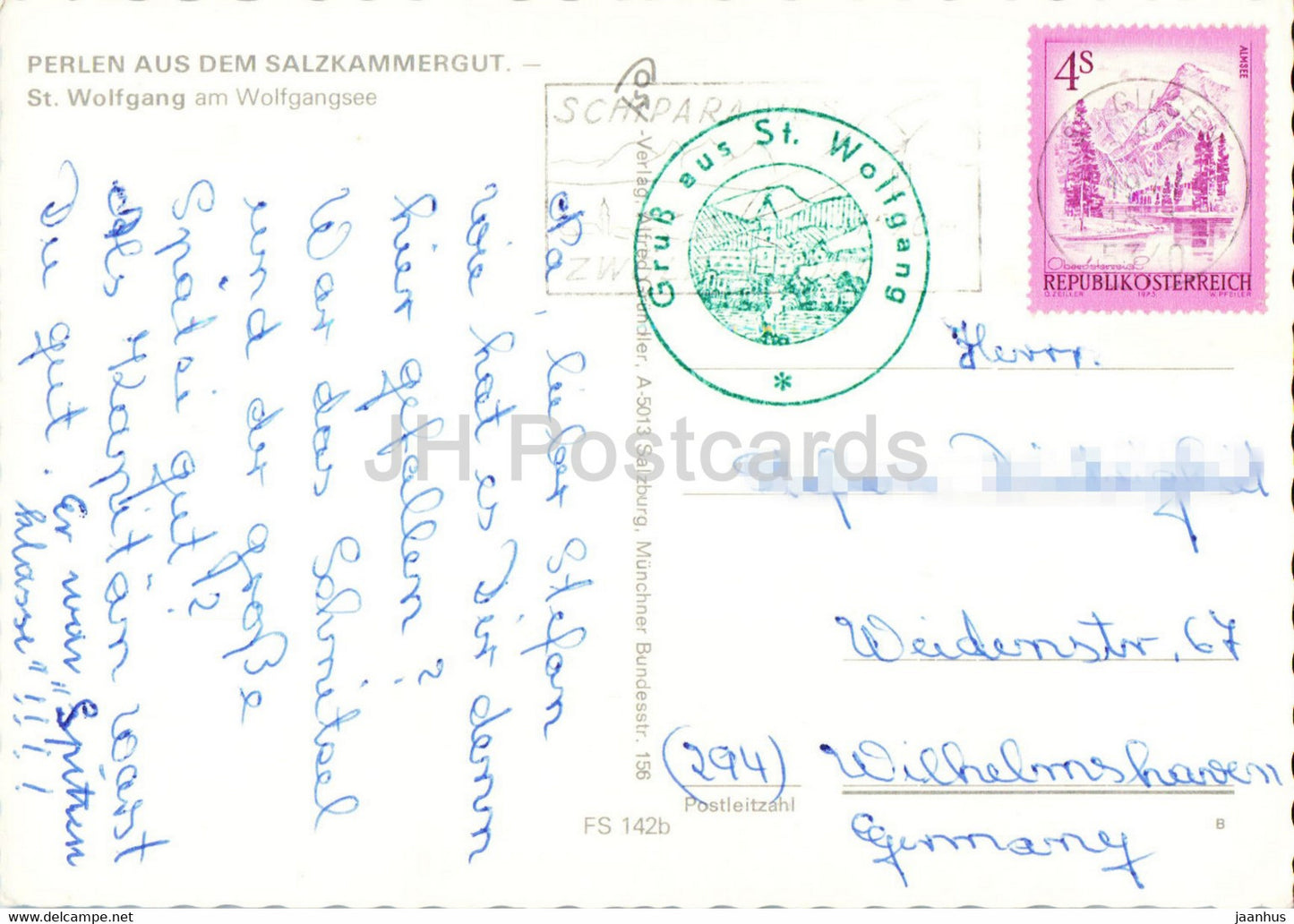 Perlen aus dem Salzkammergut - St Wolfgang am Wolfgangsee - Austria - used