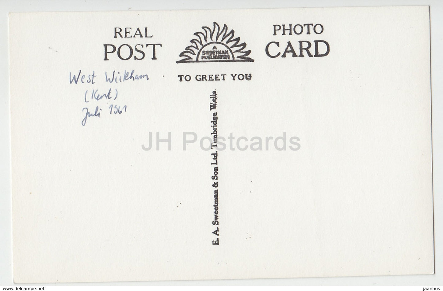 London - West Wickham - Spring Woods - 1961 - United Kingdom - England - used