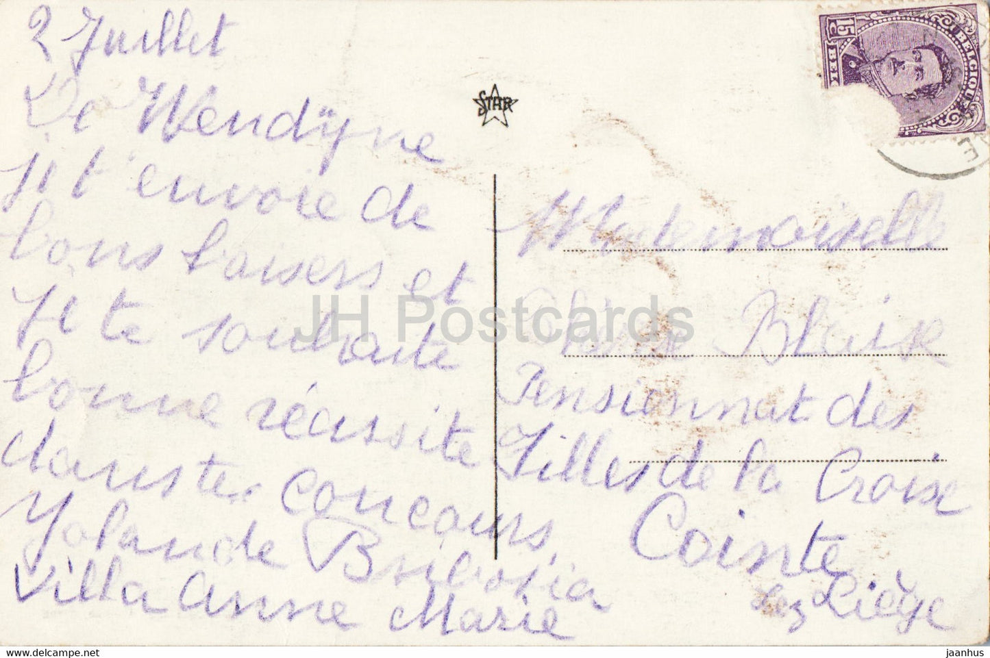 Wenduyne - Wenduine - Sur la Plage - 950 - carte postale ancienne - Belgique - occasion