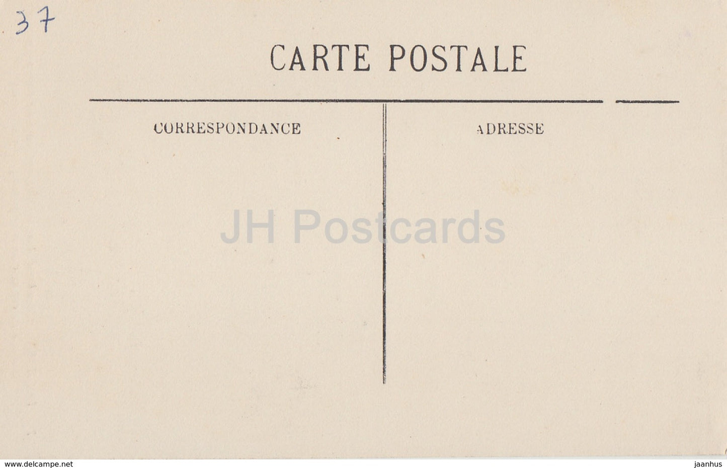Loches - Chambre d'Anne de Bretagne - ou a ete tenu prisonnier le duc - castle - 75 - old postcard - France - unused