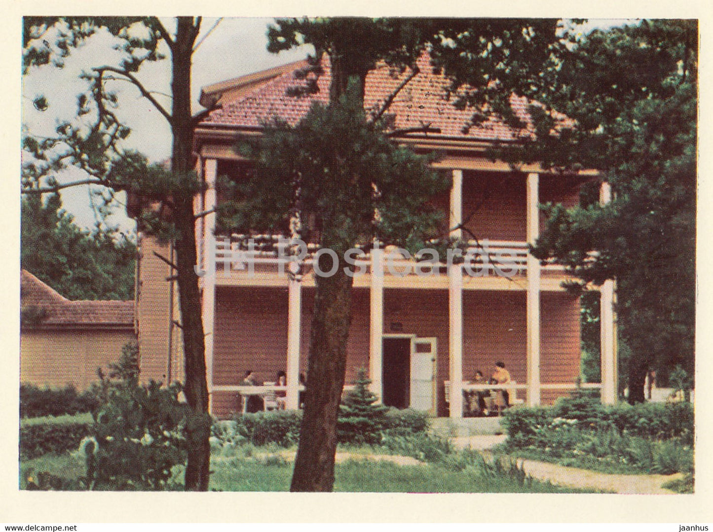 Palanga - Amidst Groves of Slender Pines Stand Numerous Rest Homes - 1 - Lithuania USSR - unused - JH Postcards