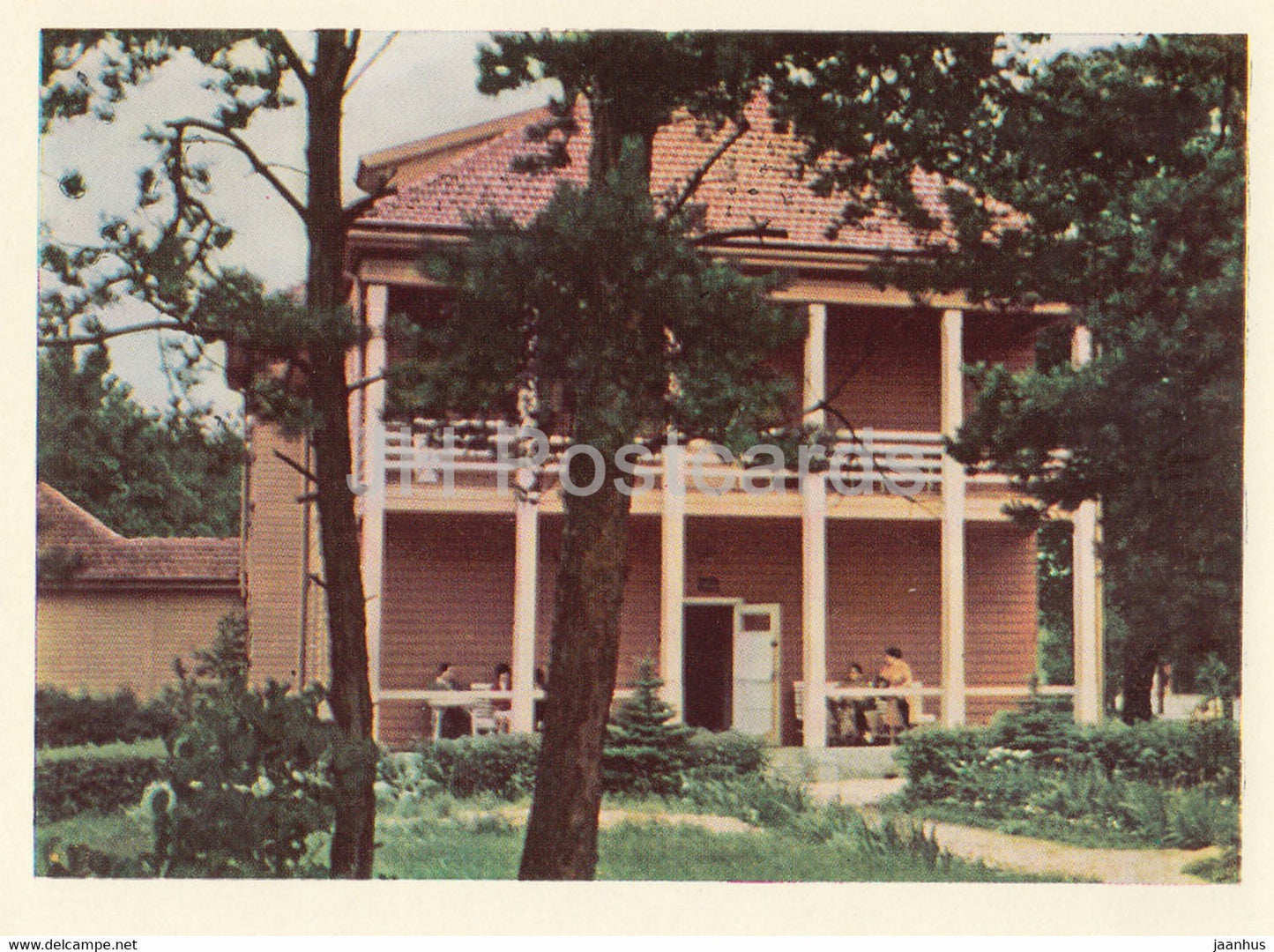 Palanga - Amidst Groves of Slender Pines Stand Numerous Rest Homes - 1 - Lithuania USSR - unused - JH Postcards