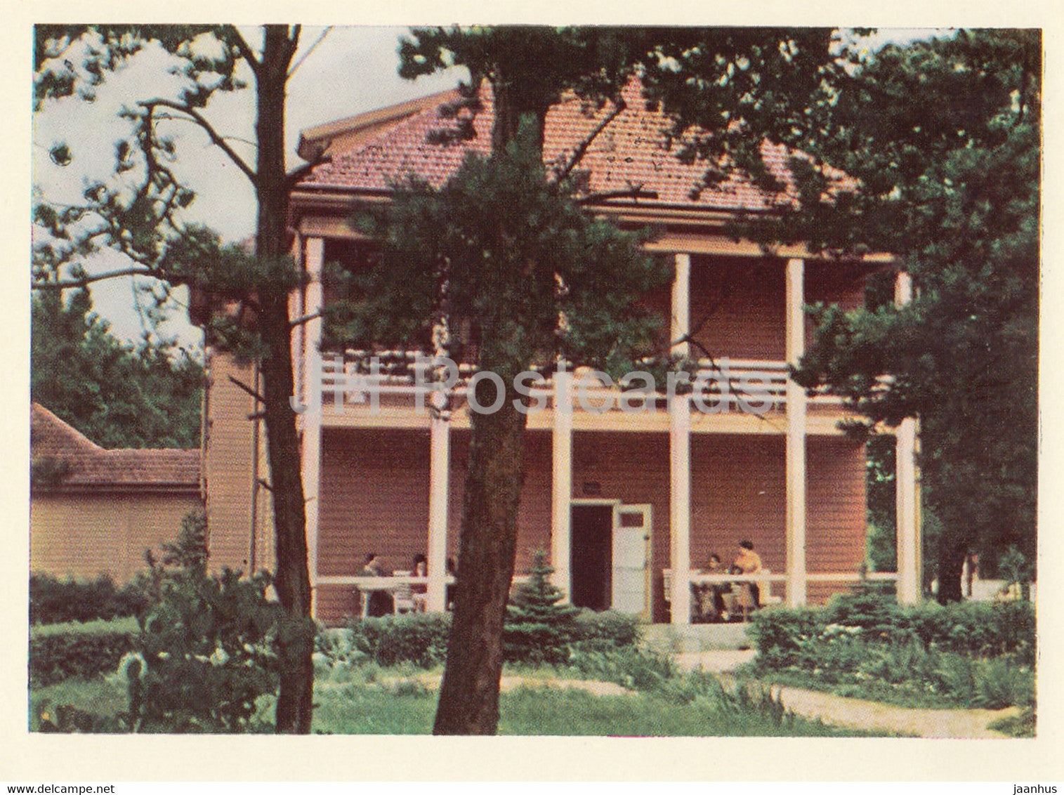 Palanga - Amidst Groves of Slender Pines Stand Numerous Rest Homes - 1 - Lithuania USSR - unused - JH Postcards