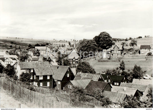 Heubach - Blick vom Schafberg - Germany DDR - unused - JH Postcards