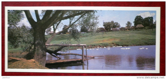 Grumant village - Yasnaya Polyana - Museum-Estate of Leo Tolstoy - 1976 - Russia USSR - unused - JH Postcards