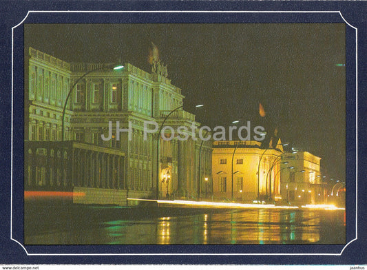 Berlin - Palais Unter den Linden und Deutsche Staatsoper - printed on thin paper - Germany - unused - JH Postcards