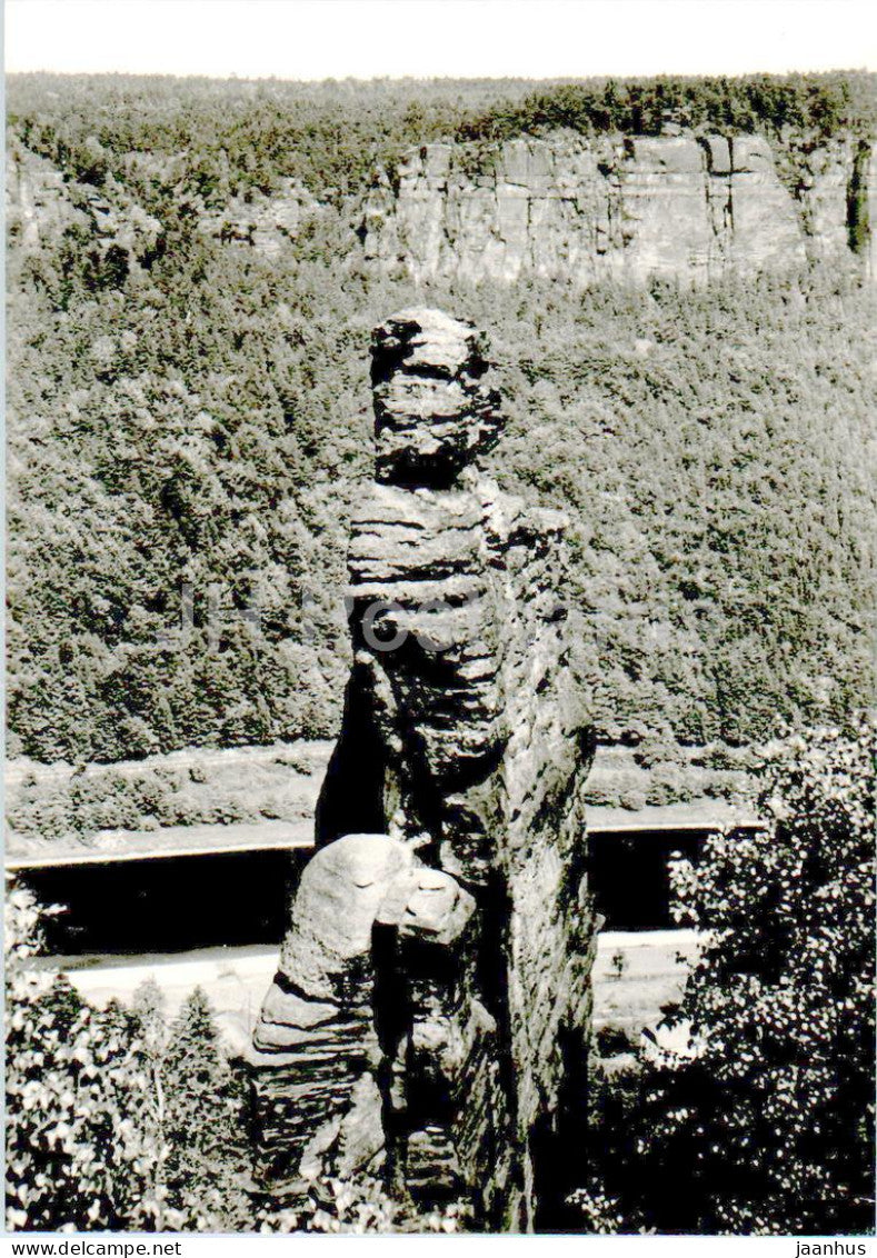 Ceske Svycarsko - Sandstone pinacle Jeptiska - 12 - Czech Repubic - Czechoslovakia - unused - JH Postcards