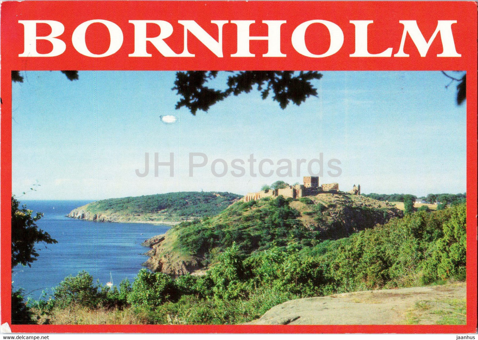 Bornholm - Hammershus ruiner - ruins - 2001 - Denmark - used - JH Postcards
