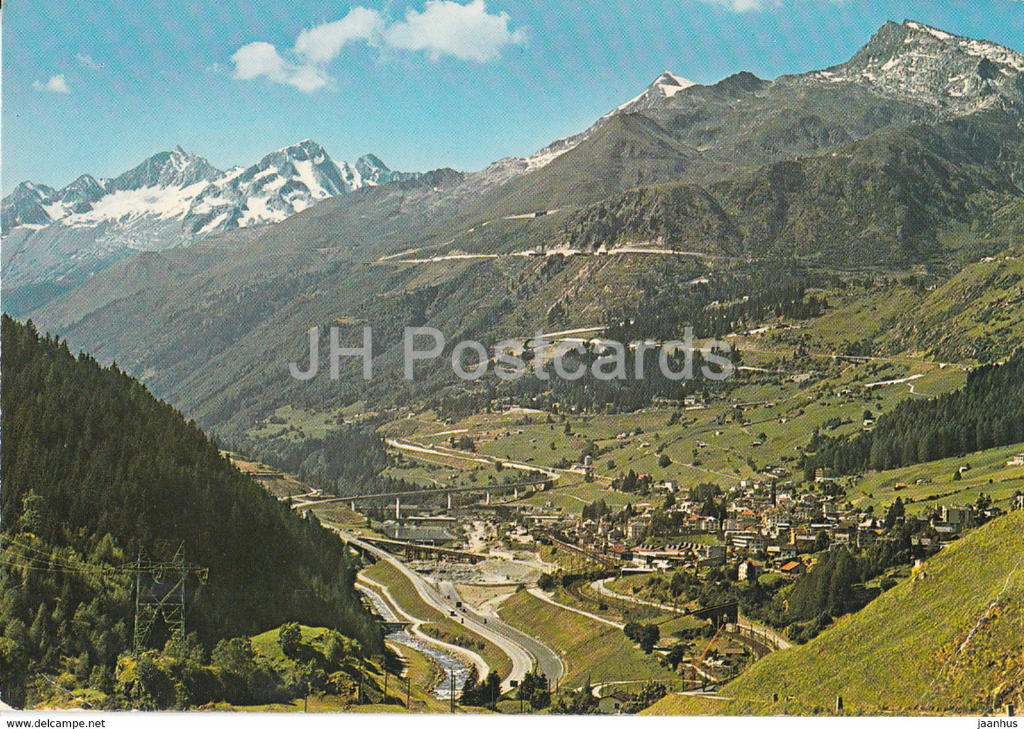 Airolo - Valle Leventina - 18818 - 1991 - Switzerland - used - JH Postcards