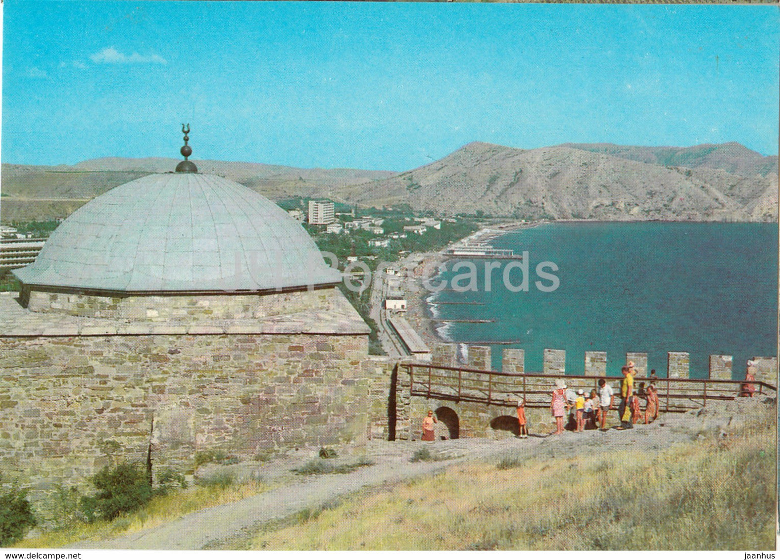 Crimea - Sudak - Genoese fortress - postal stationery - 1981 - Ukraine USSR - unused - JH Postcards