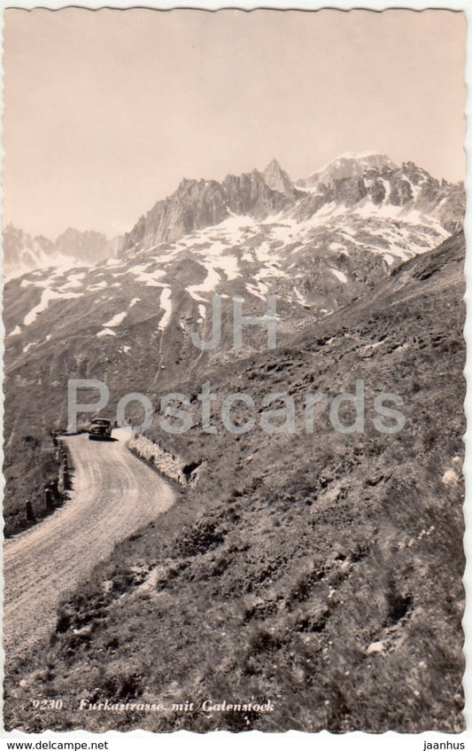 Furkastrasse mit Galenstock - 9230 - Switzerland - old postcard - unused - JH Postcards