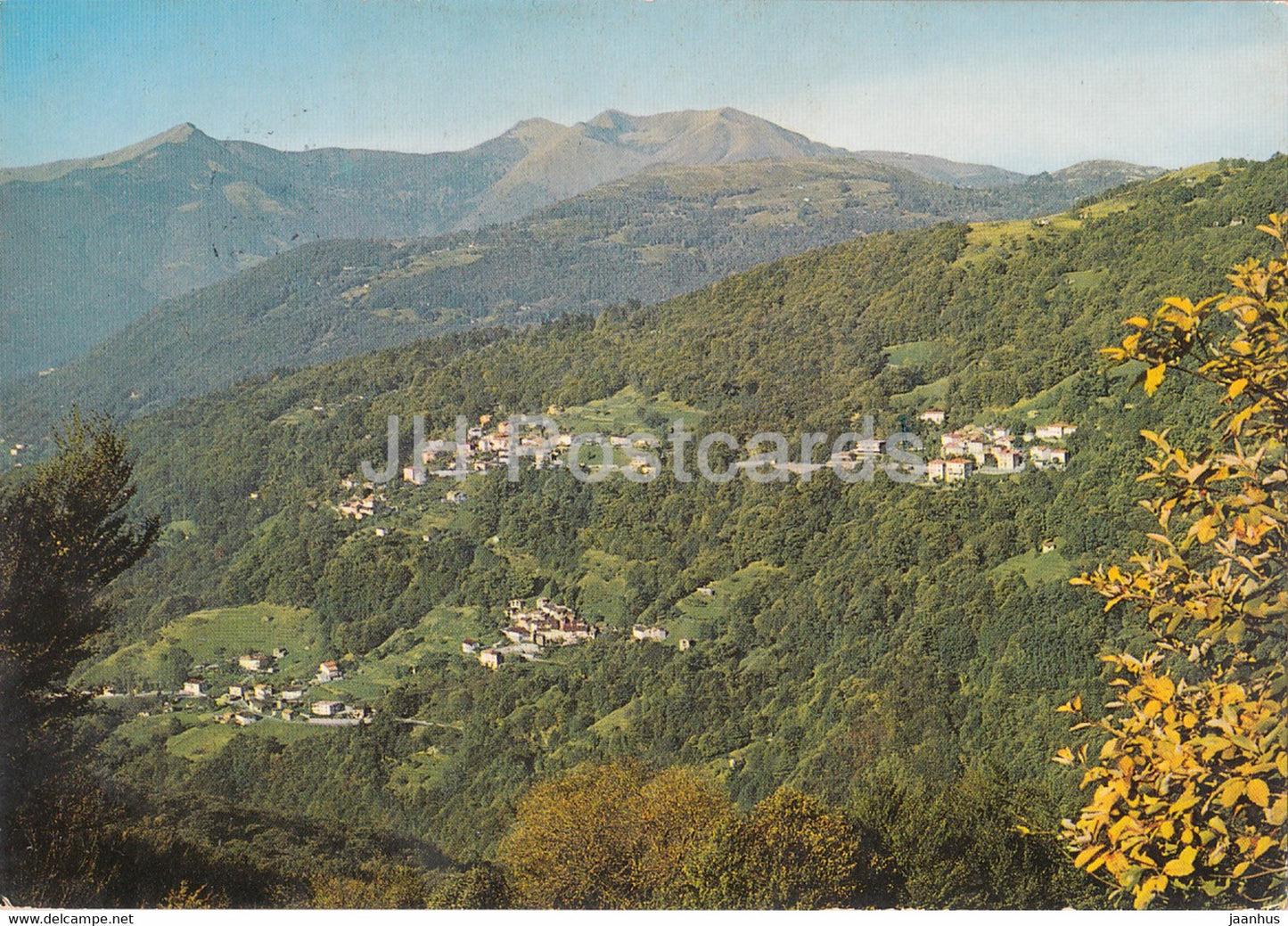 M Tamaro 1931 m - Roveredo Treggia - Oggio Miera - Val Colla - 8826 - 1976 - Switzerland - used - JH Postcards