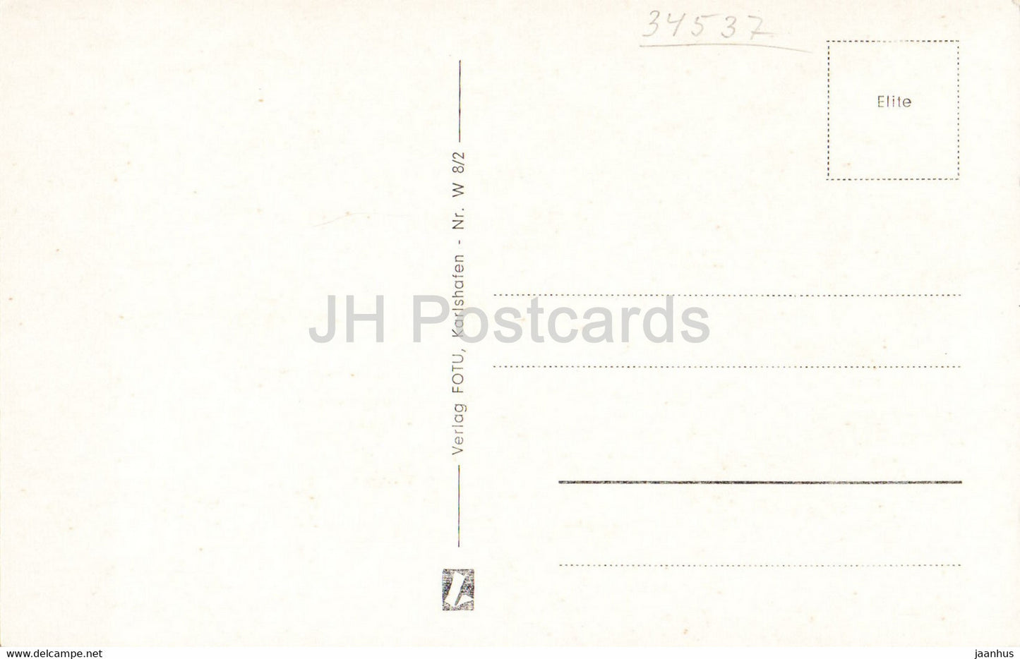 Gruss aus dem Weltbad Wildungen - old postcard - Germany - unused