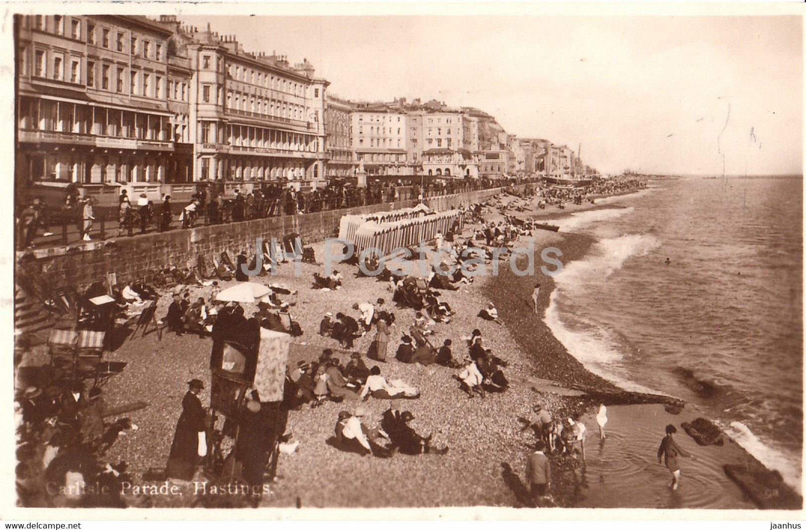 Hastings - Carlisle Parade - old postcard - England - 1925 - United Kingdom - used - JH Postcards