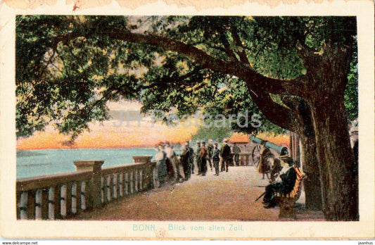 Bonn - Blick vom Alten Zoll - 108 - old postcard - 1923 - Germany - used - JH Postcards
