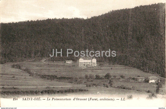 Saint Die - Le Preventorium d'Ormont - 154 - old postcard - 1930 - France - used - JH Postcards