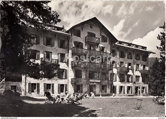 Hotel Kurhaus Arolla 2067 m - 1963 - Switzerland - used - JH Postcards