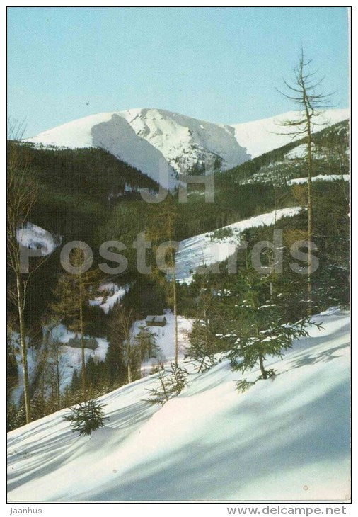 Krkonose - Kotel 1435 m - Czechoslovakia - Czech - unused - JH Postcards