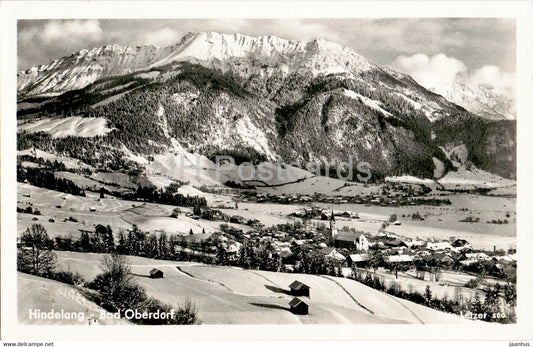 Hindelang - Bad Oberdorf - Wintersport Kurplatz - old postcard - Germany - unused - JH Postcards