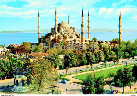 Istanbul - The Blue Mosque - Sultan Ahmet Mosque and it's Surrounding - Turkey - unused - JH Postcards