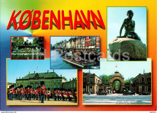 Copenhagen - Kopenhagen - multiview - 113 - Denmark - unused - JH Postcards