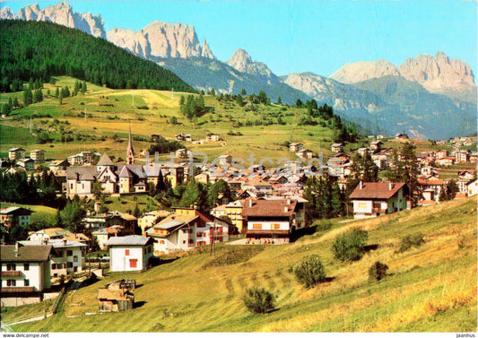 Dolomiti - Val di Fassa - Moena - Catinaccio - Sassolungo - 1978 - Italy - used - JH Postcards