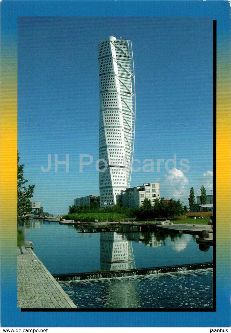 Malmo - Turning Torso - 3072 - 2007 - Sweden - used - JH Postcards