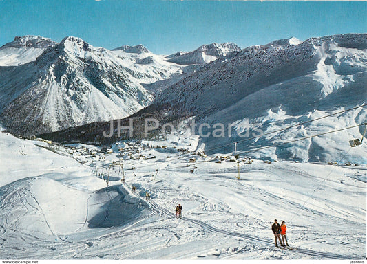 Arosa - Carmennalift - skilift - ski resort - Switzerland - used - JH Postcards