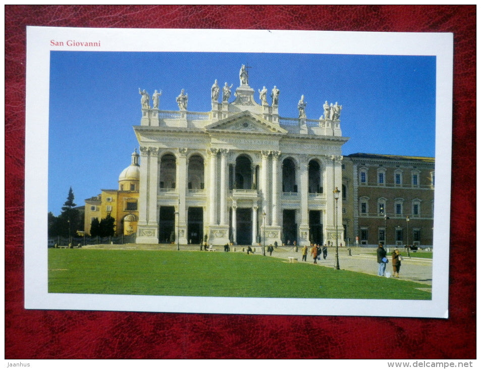 Basilica di San Giovanni - Archbasilica of St. John Lateran - Rome - Italy - unused - JH Postcards