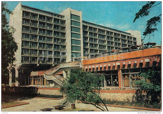 hotel Jurmala in Majori - Jurmala - 1977 - Latvia USSR - used - JH Postcards