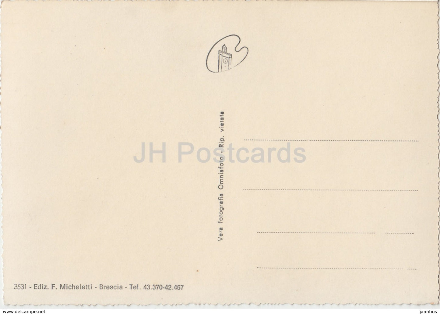 Brescia - La Chiesa dei Miracoli - Rinascimento - L'Église des Miracles - Italie - carte postale ancienne - inutilisée